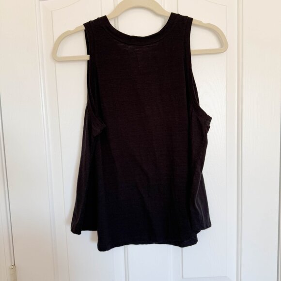 More Naps Black Tank Pink and White Words Size Large Loungewear - Picture 5 of 7